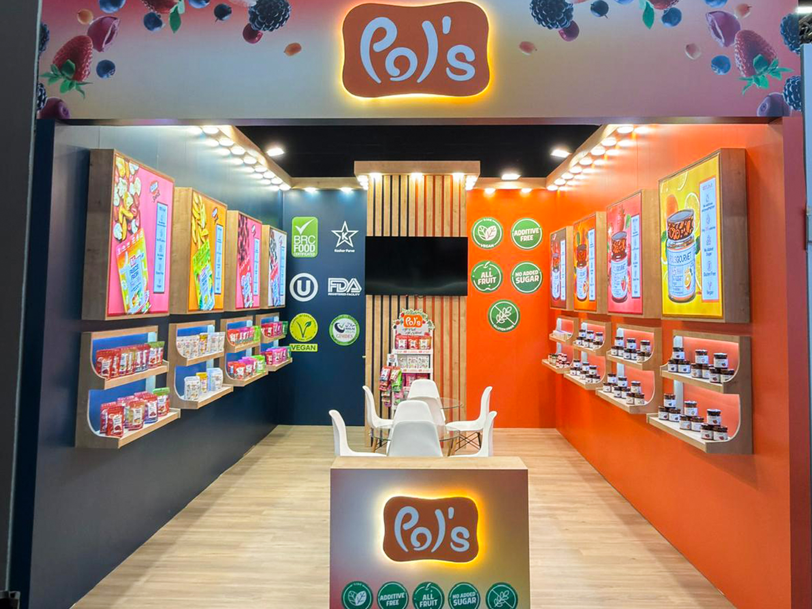 POLS ANUGA 2025 - Custom exhibition stand design by UNIO Exhibition